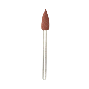 Silikon Polierbit braun | Spitz Ø4,6mm | #320 Grit | Glanzpolierer